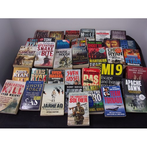 525 - A Large Assortment of War Story Books