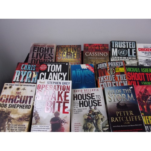 525 - A Large Assortment of War Story Books