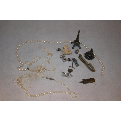 206 - Assortment Of Pearl Jewellery and Other. One Set of Pearls are Broken