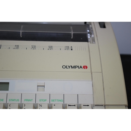 215 - Olympia Electric Typewriter No Power Lead so not tested