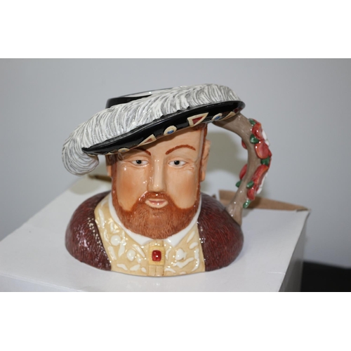 220 - Royal Worcester Henry VIII Limited Edition Tankard of 3000 New in Box