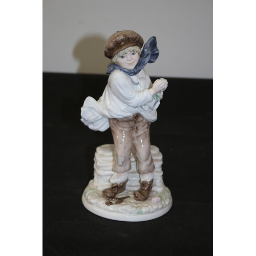 229 - Coalport Limited Edition 5732/9500 Titled The Boy