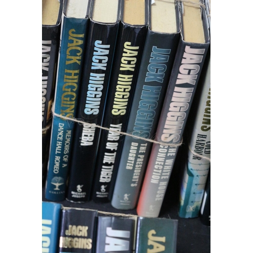 235 - A large Selection of Hardback Jack Higgins Books