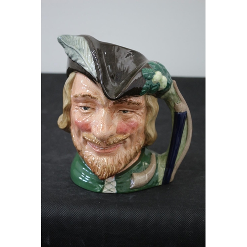 255 - Royal Doulton Large Character Jug Robin Hood