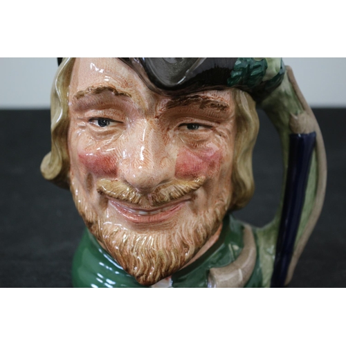 255 - Royal Doulton Large Character Jug Robin Hood