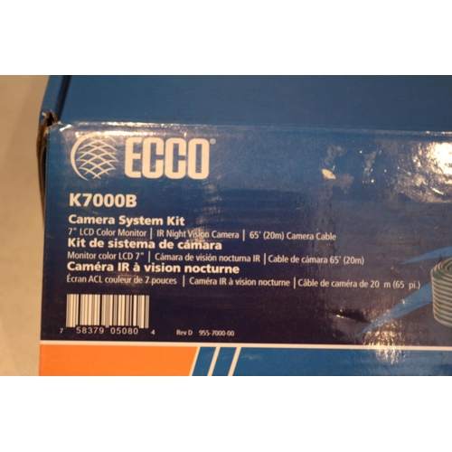 258 - Boxed New ECCO K7000B Camera System Kit