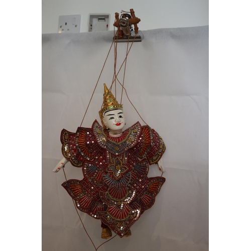 259 - Highly Decorative Asian Puppet Doll