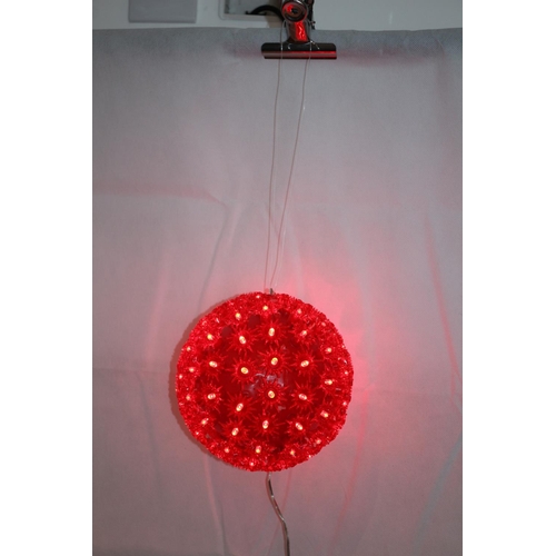 285 - Hanging Ball Shape Red Light