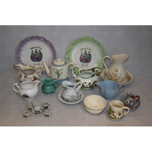 290 - Assortment Of Chinaware Including Names Like Wedgewood, Brixton Pottery and Royal Vale