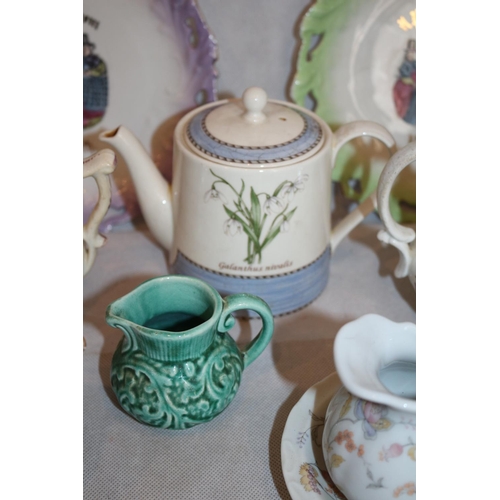 290 - Assortment Of Chinaware Including Names Like Wedgewood, Brixton Pottery and Royal Vale