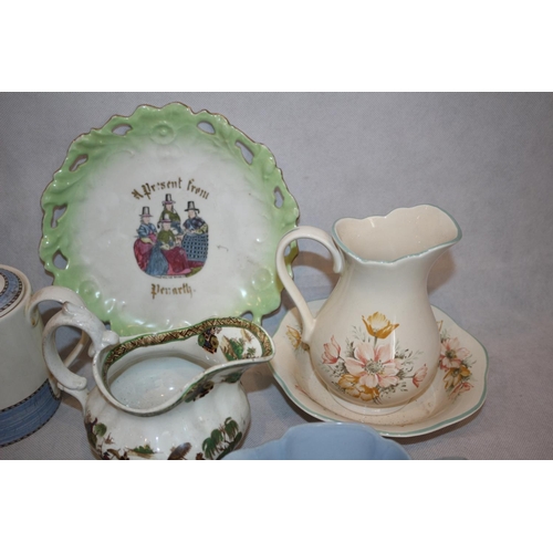 290 - Assortment Of Chinaware Including Names Like Wedgewood, Brixton Pottery and Royal Vale