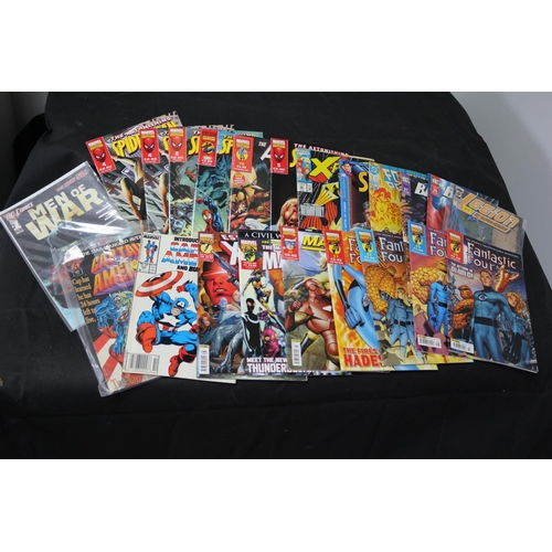 326 - A Large Assortment of Marvel and DC Comics