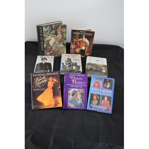 328 - A Selection Of Books Looking At The Royal Family through the ages