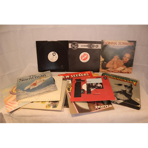 355 - 20 Assorted Genre LP's and 12