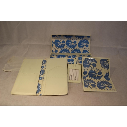 364 - Boxed unused Wallet, Passport Holder and Luggage Label