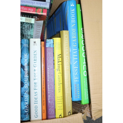 379 - A Box with a Large Selection of Mainly Garden Design Books