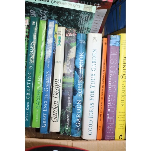 379 - A Box with a Large Selection of Mainly Garden Design Books