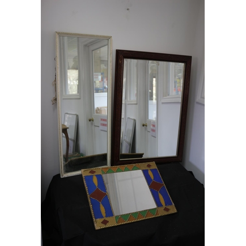 398 - 3 Mirrors of Various Styles