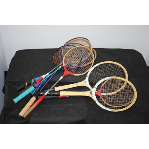 403 - Selection of Tennis and Badminton Rackets