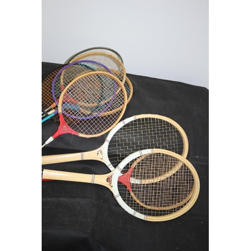 403 - Selection of Tennis and Badminton Rackets