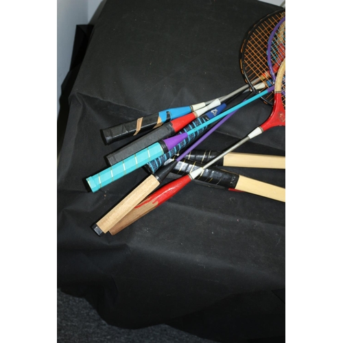 403 - Selection of Tennis and Badminton Rackets