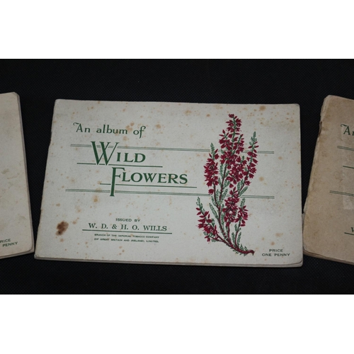 450 - Books of Wild Flowers By Wills Cigarette Cards