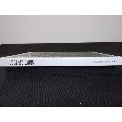 453 - Gallery Book From Halcyon Gallery on Italian Sculptor Lorenzo Quinn. Still in New Wrapping