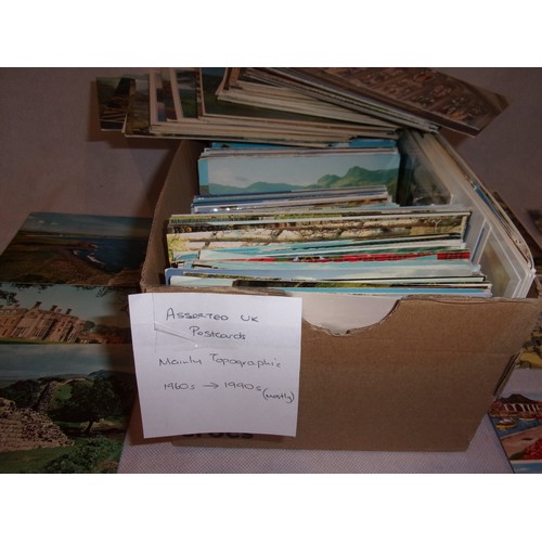 7 - A Box With A good Quantity of Postcards 1960 -1990's