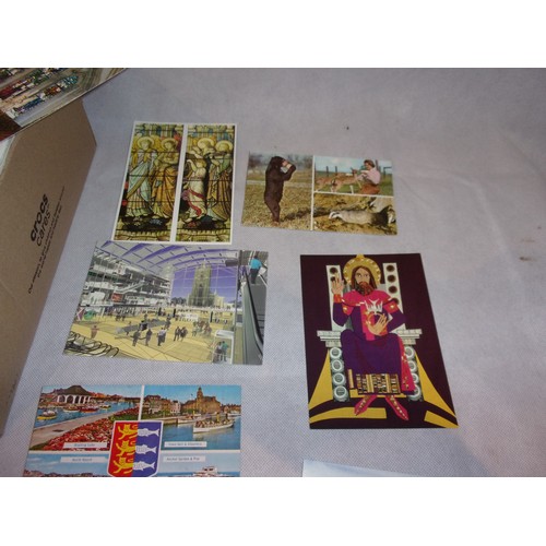 7 - A Box With A good Quantity of Postcards 1960 -1990's