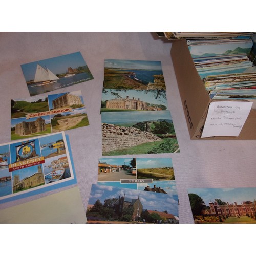 7 - A Box With A good Quantity of Postcards 1960 -1990's