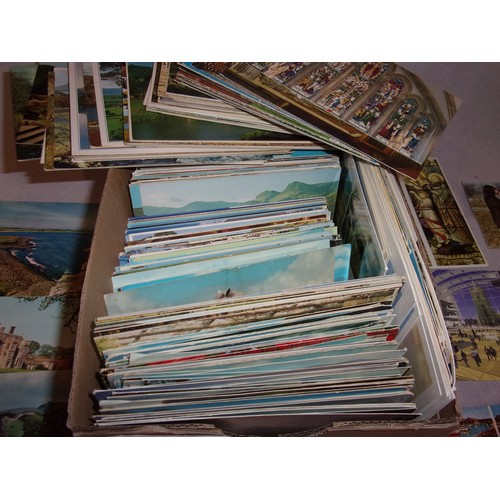 7 - A Box With A good Quantity of Postcards 1960 -1990's