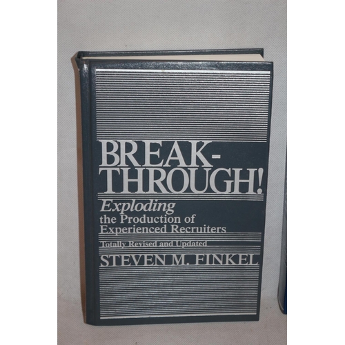 118 - 2 New Educational Books by Steven M. Finkel - Breakthrough and Search & Placement