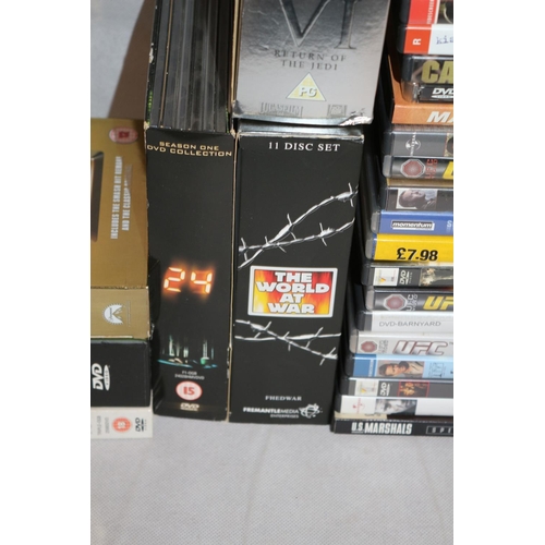 120 - Large Selection of DVD's including Box Sets