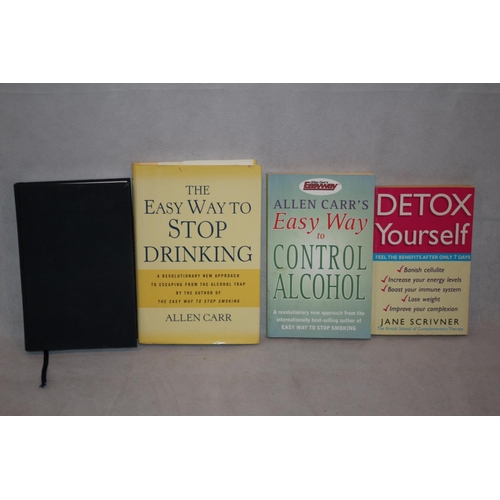 121 - Stop Drinking Help Books plus Alcoholics Anonymous Steps Help Book