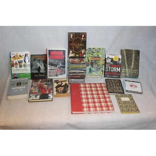 122 - Selection of Mixed Genre Books plus Tudors DVD Box Set and Laura Ashley Guide to Country Decorating