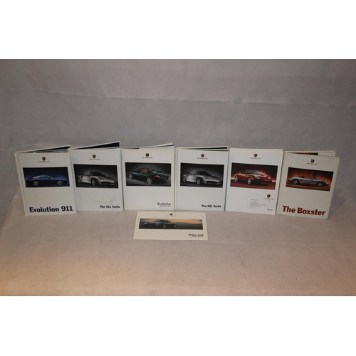 124 - Porsche Related Sales Booklets