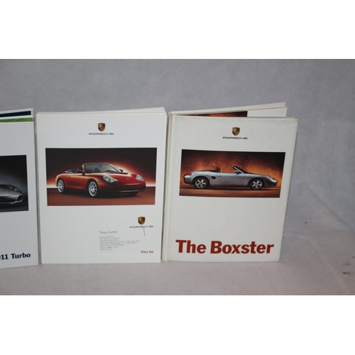 124 - Porsche Related Sales Booklets