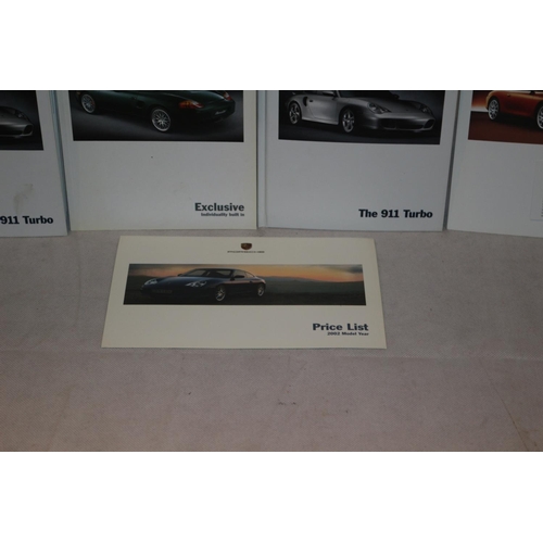 124 - Porsche Related Sales Booklets