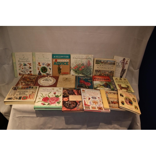 29 - Good selection of Cookery and Gardening Books, many hardback