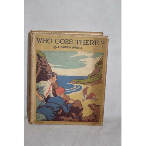 33 - Vintage Book - Who Goes There? by Harold Avery