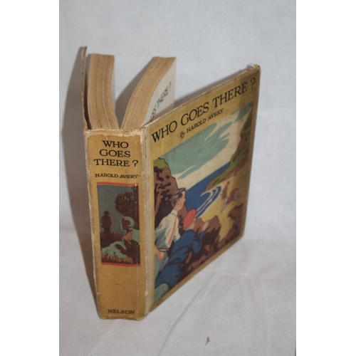 33 - Vintage Book - Who Goes There? by Harold Avery