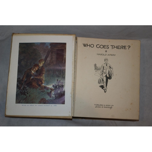 33 - Vintage Book - Who Goes There? by Harold Avery