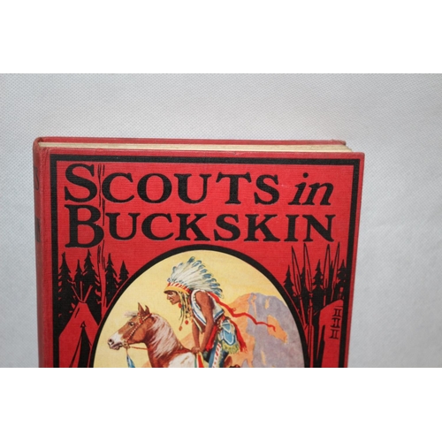 34 - Vintage Book - Scouts in Buckskin