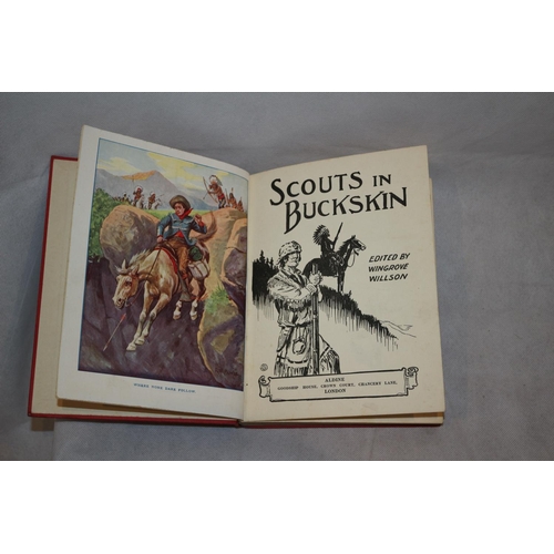 34 - Vintage Book - Scouts in Buckskin