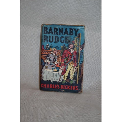 40 - Vintage Book with Dustcover - Barnaby Rudge