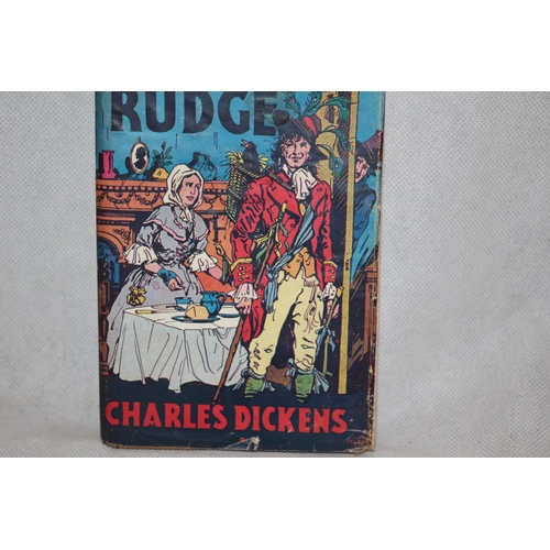 40 - Vintage Book with Dustcover - Barnaby Rudge