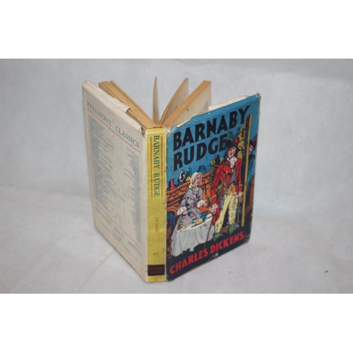 40 - Vintage Book with Dustcover - Barnaby Rudge