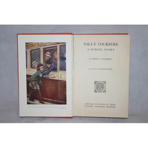 50 - Vintage Book - Sally Cocksure, A School Story