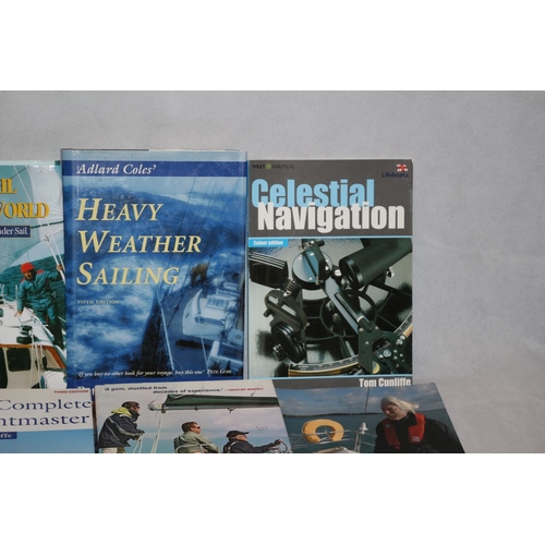 56 - Large Selection of Books, Many Hardback - based around Sailing and Learning to Sail