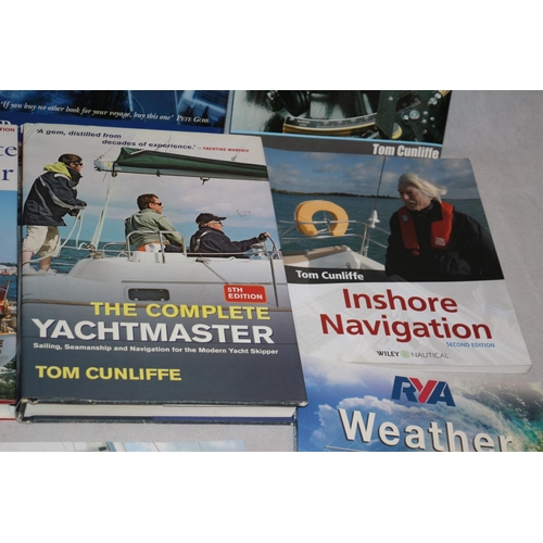 56 - Large Selection of Books, Many Hardback - based around Sailing and Learning to Sail